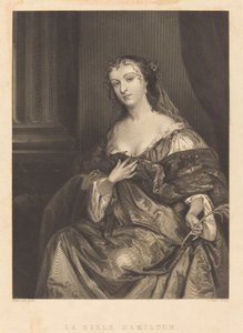 La Bella Hamilton de Charles Rolls after Sir Peter Lely