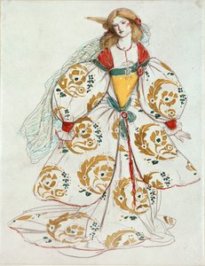 Diseño de vestuario, c. 1850-1880 de Charles S Ricketts