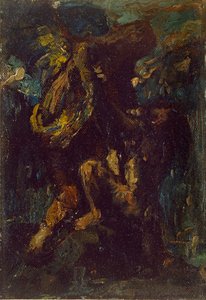 Jacob luchando con el ángel de Charles S Ricketts