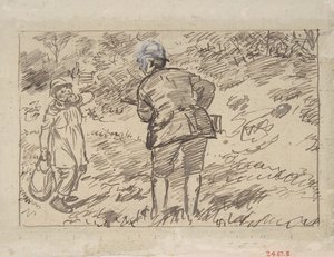 Una reprensión, 1870-1891 de Charles Samuel Keene
