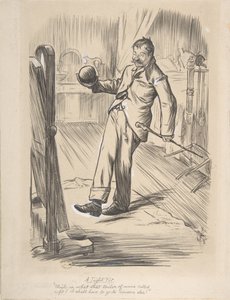 Un Ajuste Apretado, 1872 de Charles Samuel Keene