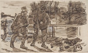 Anticipación para Punch, o el London Charivari, 23 de octubre de 1876 de Charles Samuel Keene