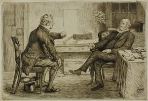 Abogado y Cliente de Charles Samuel Keene