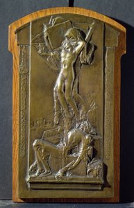 La muerte y la doncella, c.1911-12 de Charles Sergeant Jagger