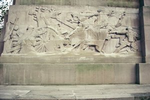 (detalle) del Memorial de la Artillería Real 1914-18, 1925