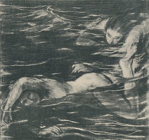 La persecución, 1919 de Charles Shannon