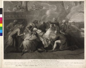 Lord Robert Manners (1758-1782) La muerte de Lord Robert Manners