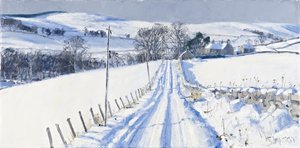 Nieve, Newhall, 2010 (óleo sobre lienzo) de Charles Simpson