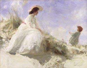 La cometa (óleo sobre lienzo)