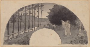 Estudio para un Arco de Charles Sprague Pearce
