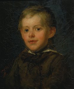 Retrato de un niño, 1868 de Charles T. Webber