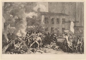 Toma de la Bastilla, el 14 de julio de 1789 de Charles Thevenin
