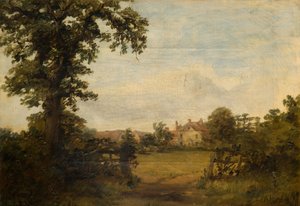 Granja de Metchley Park, Harborne, 1845 de Charles Thomas Burt