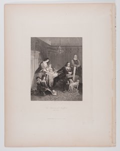La condena de Strafford, después de Leutze de Charles Thomas Burt