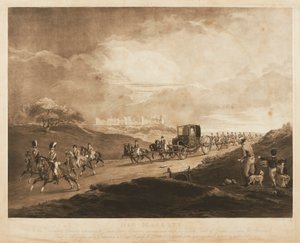 El rey Jorge III en su carruaje