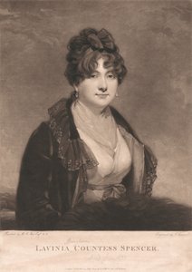 Lavinia Bingham, condesa de Spencer de Charles Turner
