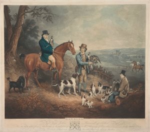Malcolm Fleming de Barochan 1745-1811. Hawking... de Charles Turner