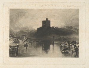 Castillo de Norham, en el río Tweed de Charles Turner
