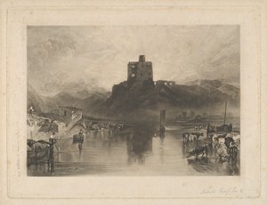 Castillo de Norham, en el río Tweed de Charles Turner