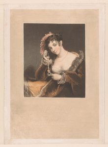 Portret de Emily St. Clare Emily (título en el objeto) de Charles Turner