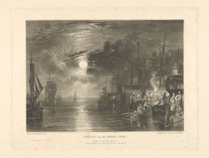Escudos en el río Tyne