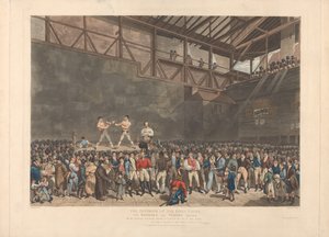 El interior de la pista de «Fives», con Randall y Turner entrenando de Charles Turner