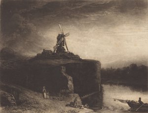 El molino, publicado en 1823 de Charles Turner