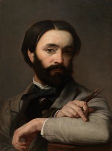 Autorretrato de Charles Verlat