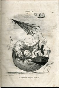 Ilustración de Charles Vernier (? -1887) en Le Charivari de Charles Vernier