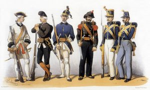 Iniformes del ejército francés: Tropas de Córcega