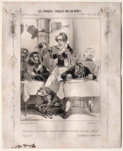 Los franceses caricaturizados por ellos mismos: Pelucas a la Julienne, Sombreros de satén con mantequilla de anchoas, vestido al jugo de Charles Vernier