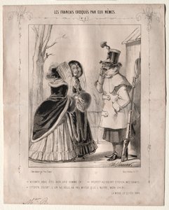 Les Français croqués par eux-mêmes: Vicomte, vous êtes bien laid comme ça!..., 1840 de Charles Vernier