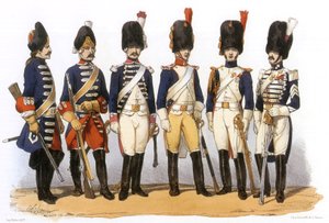 Uniformes en el ejército francés: Granaderos a Caballo