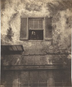 Auguste Vacquerie en una ventana, Marine Terrace