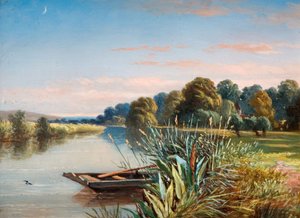 Escena del río, 1880
