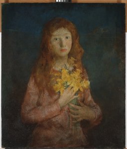 Una multitud de narcisos dorados