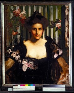 Retrato de una dama (pintura) de Charles Wellington Furse