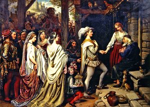 El Matrimonio de Giselda de Charles West Cope