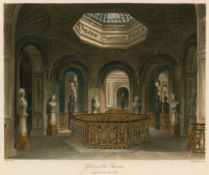 Galería de la escalera, Carlton House, Londres de Charles Wild