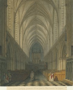 Interior de la Catedral de Lichfield - Coro de Charles Wild