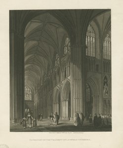 Interior de la Catedral de Lichfield - Nave de Charles Wild