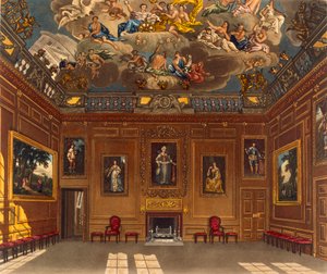 La Cámara de Audiencia de la Reina, Castillo de Windsor, de 