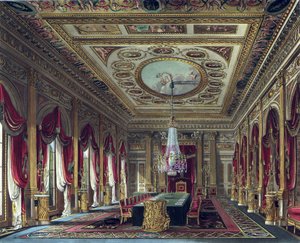 La sala del trono, Carlton House, de 