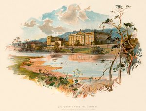 Chatsworth desde el Derwent