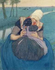 Madre e Hijo, 1900 de Charles William Bartlett