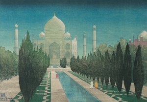Taj Mahal, Agra de Charles William Bartlett