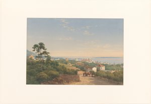 Vista de Cannes de Charles William Meredith van de Velde