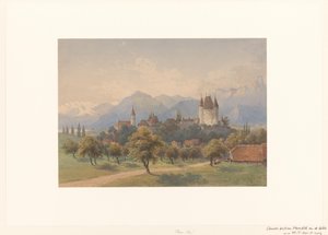Vista de Thun, Suiza