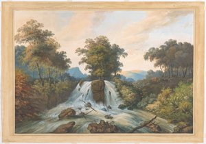 Vista del río desde Kema, Cuenca del río de Charles William Meredith van de Velde