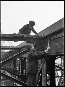 Demolición del Puente de Waterloo, Lambeth, Autoridad del Gran Londres de Charles William Prickett